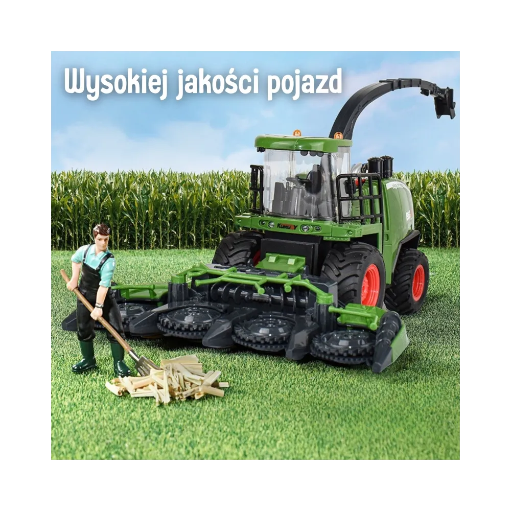 WOOPIE Kombajn z Napędem Inercyjnym Zestaw Zielony