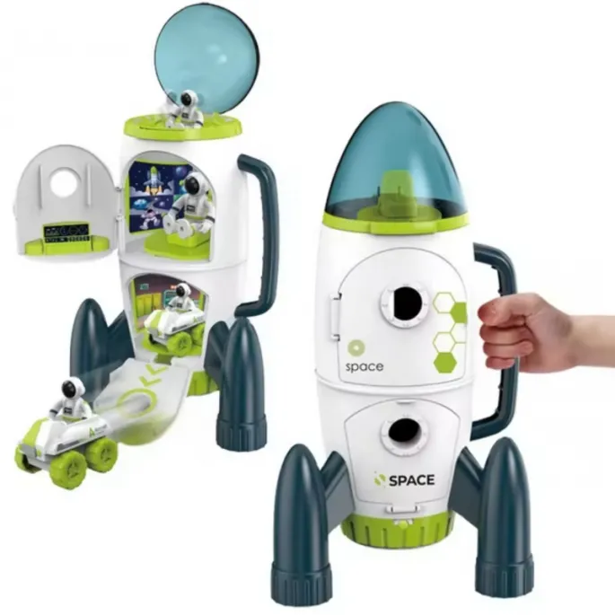 Zestaw kosmiczny z figurką astronauty