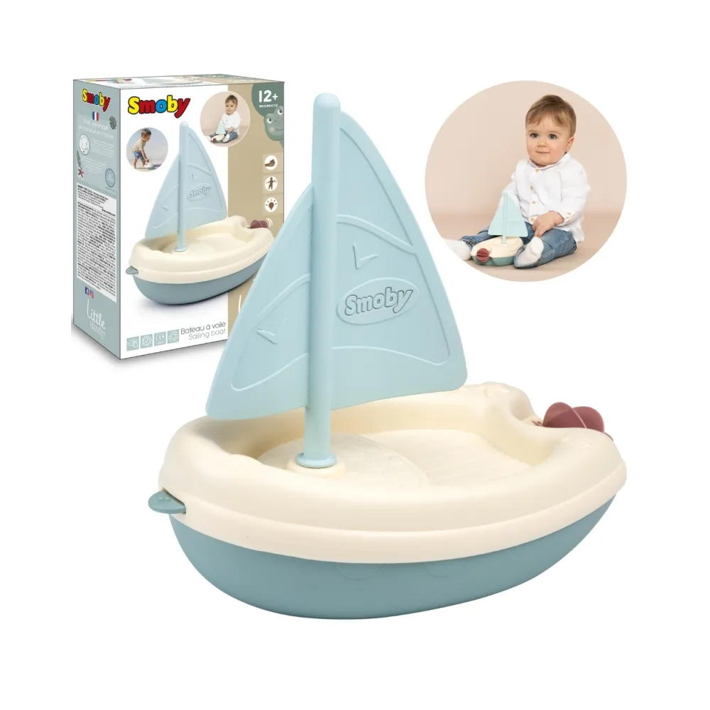 Smoby Little Żaglówka z Bioplastiku do Wody