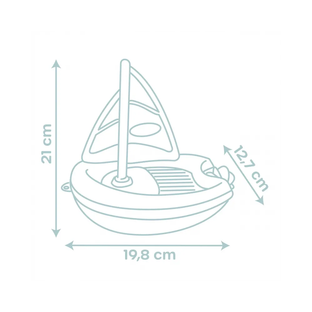 Smoby Little Żaglówka z Bioplastiku do Wody