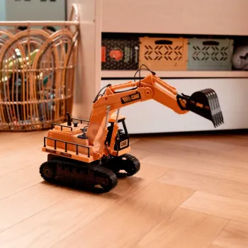 Koparka WOOPIE z funkcją podnoszenia ramienia do materiałów