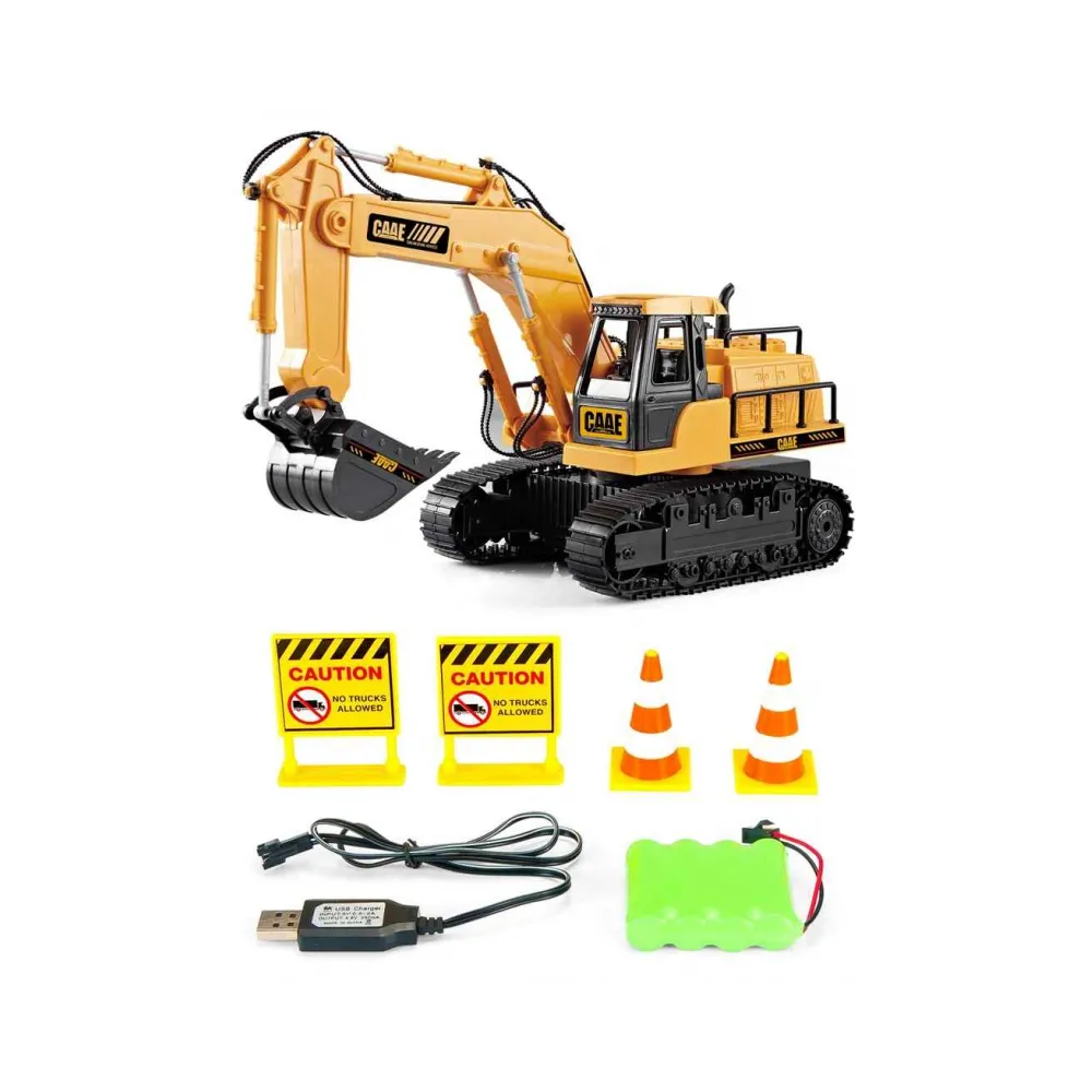 Zdalnie sterowana koparka na akumulator 4.8V