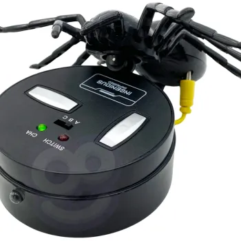 Zabawny pająk na pilota z efektownym designem