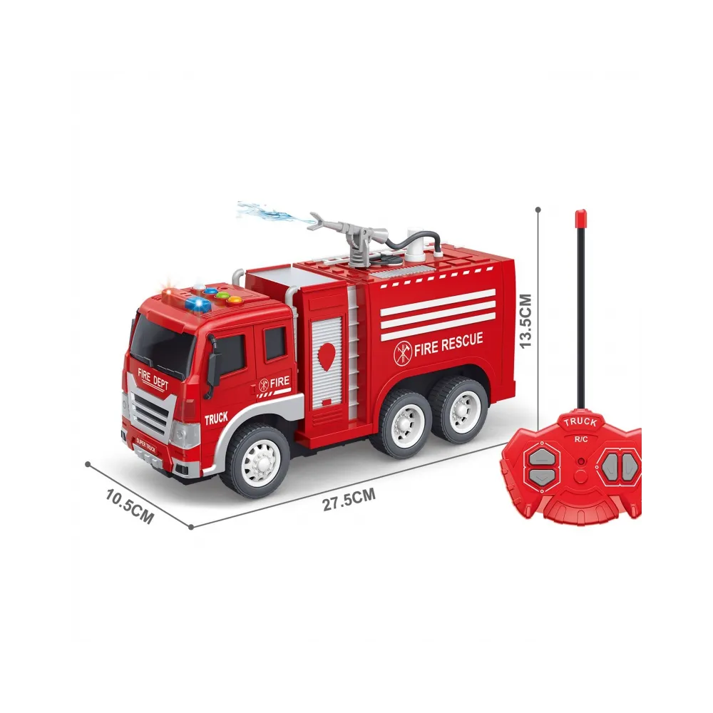 Wóz strażacki 1:14 dla młodych miłośników pojazdów