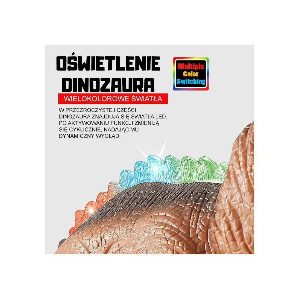 Pilot do zdalnego sterowania dinozaurem