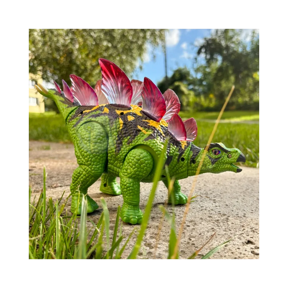 Dinozaur wydający odgłosy prehistoryczne