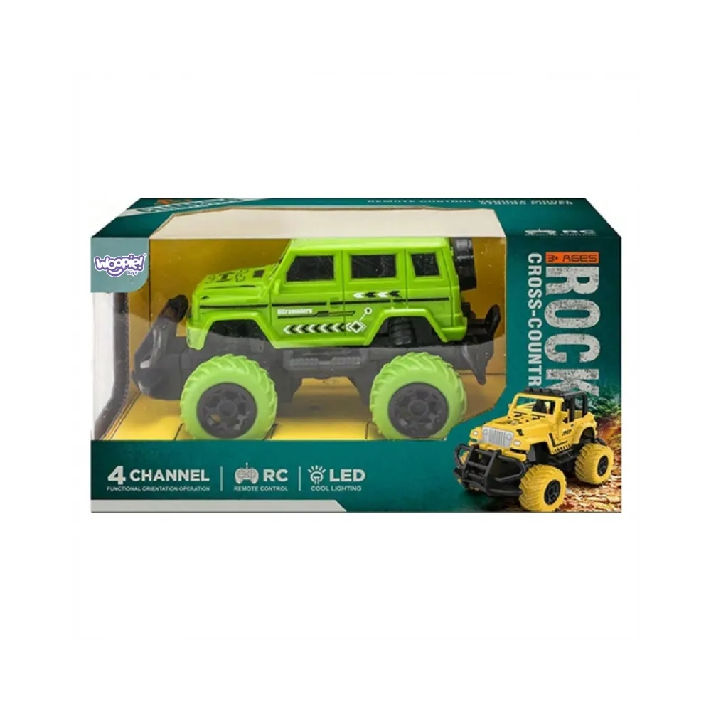 Woopie Jeep z efektownym oświetleniem LED