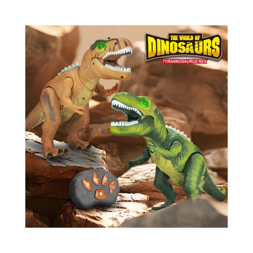 Zdalnie sterowany T-Rex z dźwiękami ryków