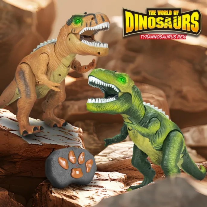 Zdalnie sterowany T-Rex z dźwiękami ryków