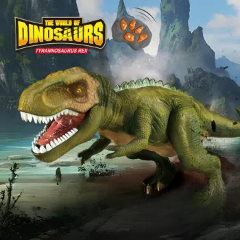 Efektowny T-Rex z tanecznymi ruchami