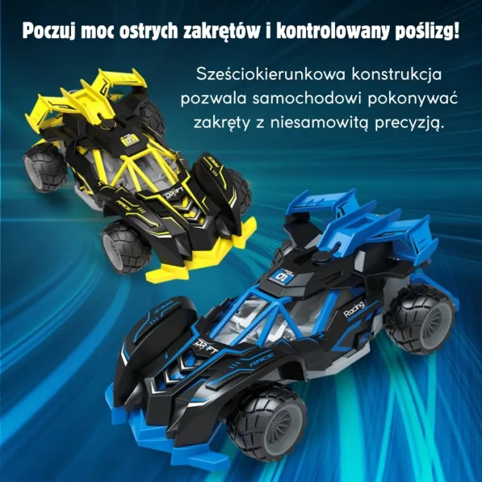 Zdalnie sterowane autko do rozwijania umiejętności