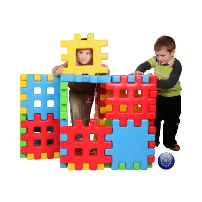 Edukacyjne klocki do rozwijania kreatywności dzieci.