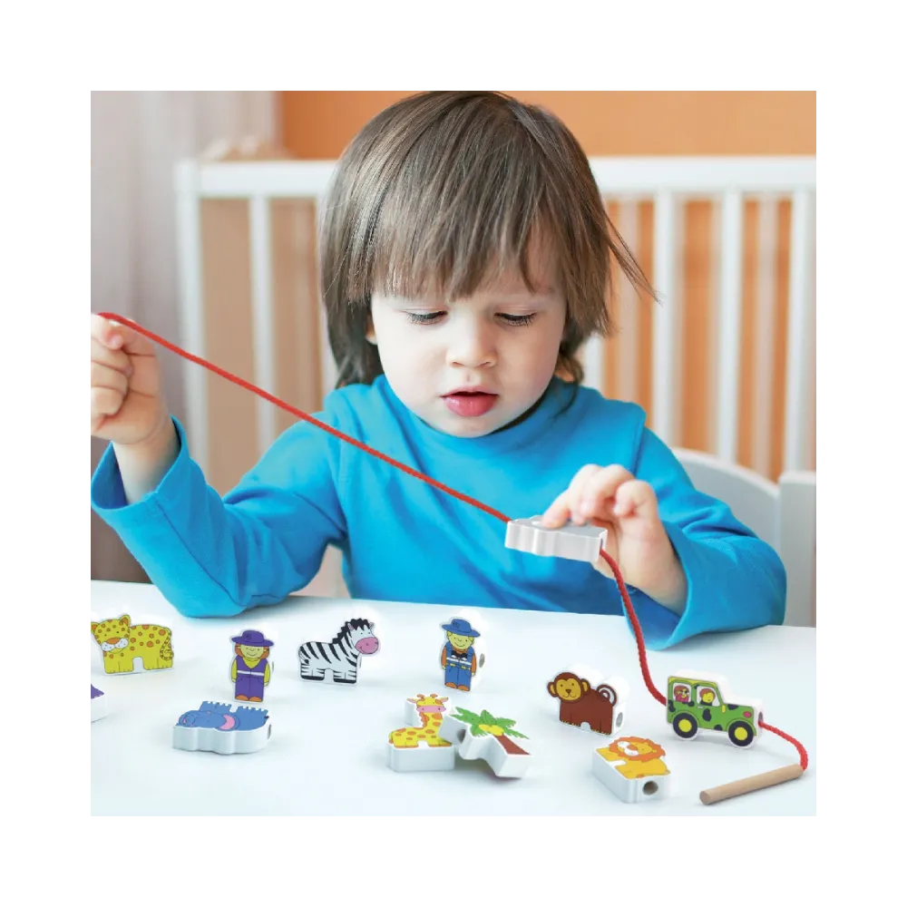 Zestaw klocków edukacyjnych dla dzieci