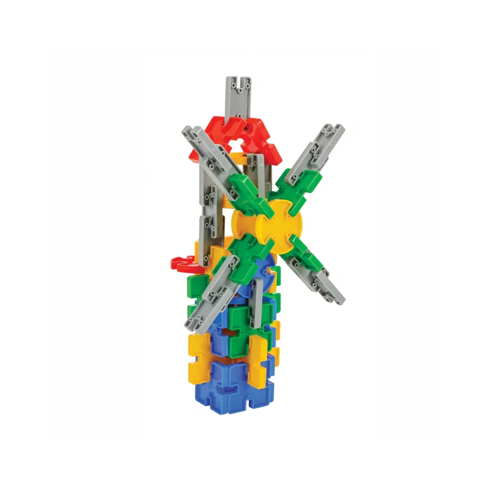 WOOPIE Zestaw Konstrukcyjnych Klocków w Skrzynce 320 szt.