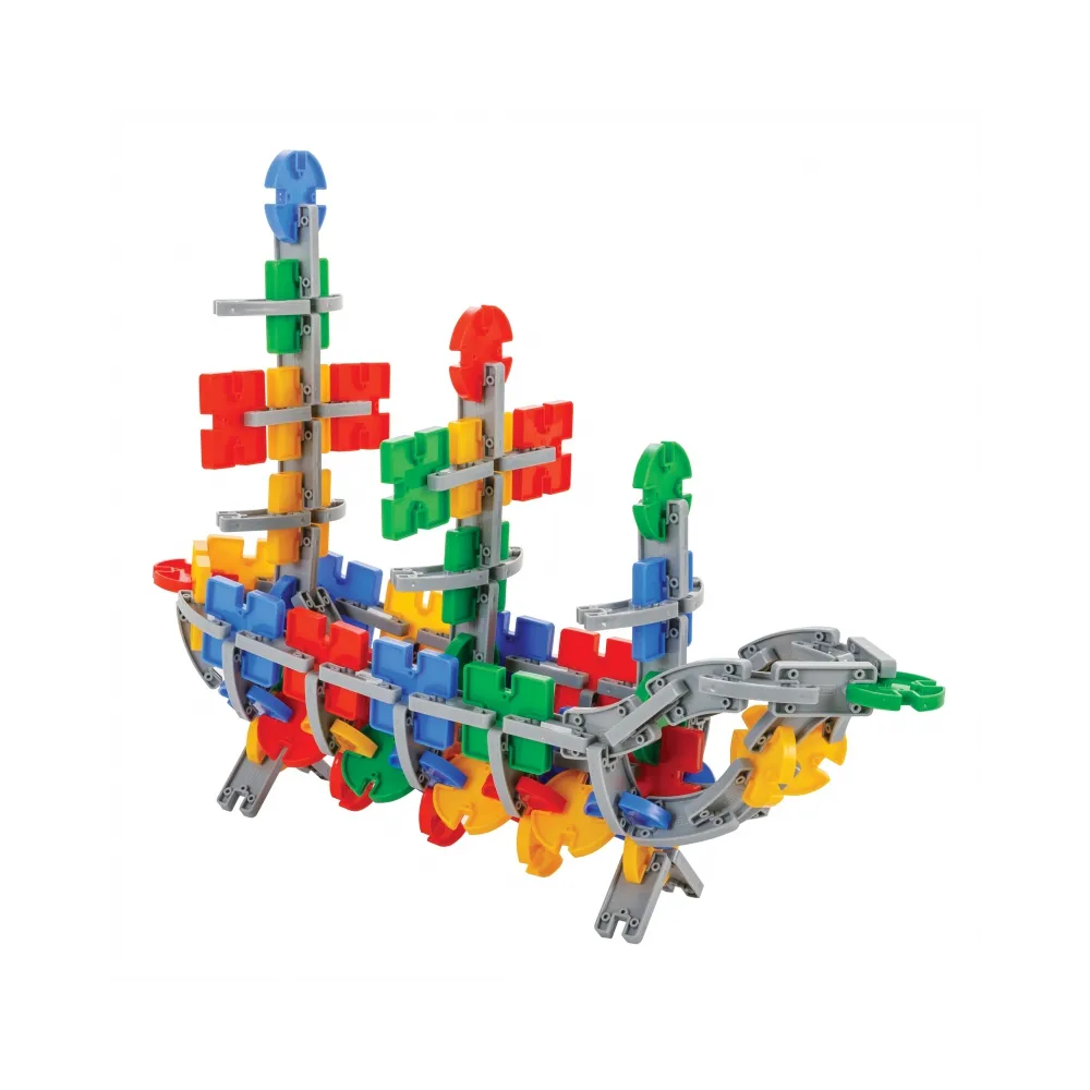 WOOPIE Zestaw Konstrukcyjnych Klocków w Skrzynce 320 szt.