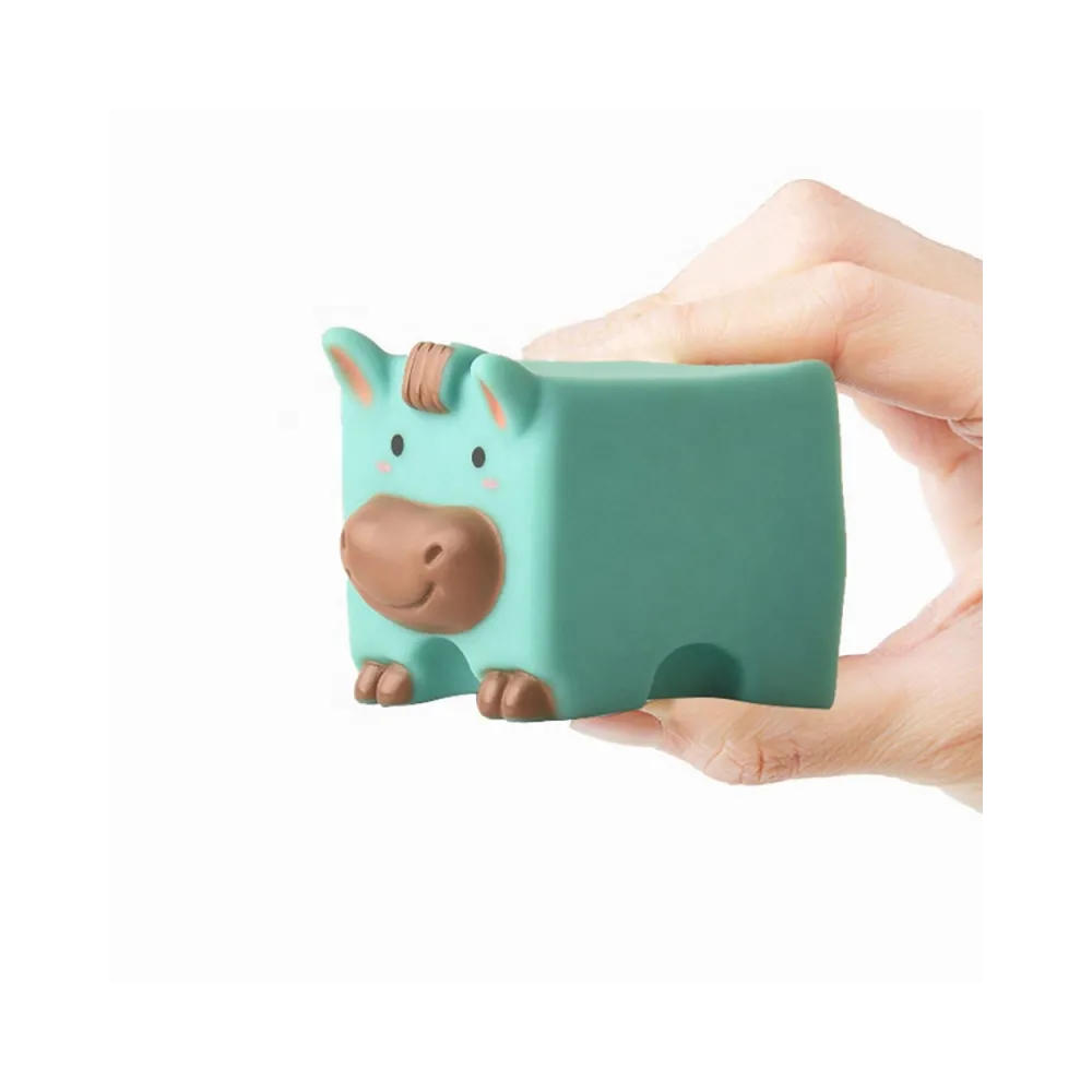 WOOPIE BABY Klocki Sensoryczne Układanka do Ściskania Dźwięk Zwierzątka 12 el.