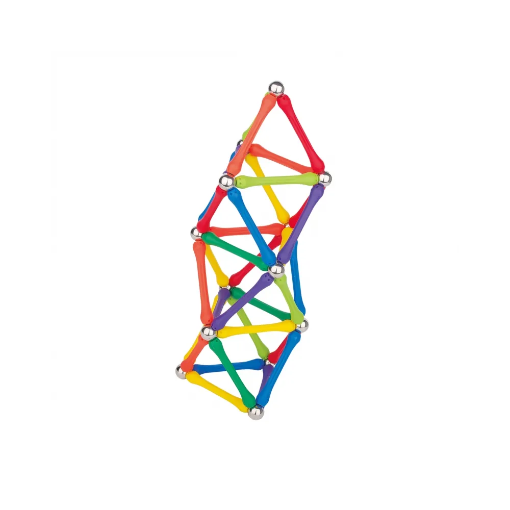 WOOPIE Klocki Magnetyczne Konstrukcyjne Układanka Kreatywna 70 el.