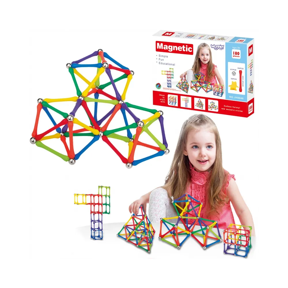 Zestaw klocków magnetycznych WOOPIE