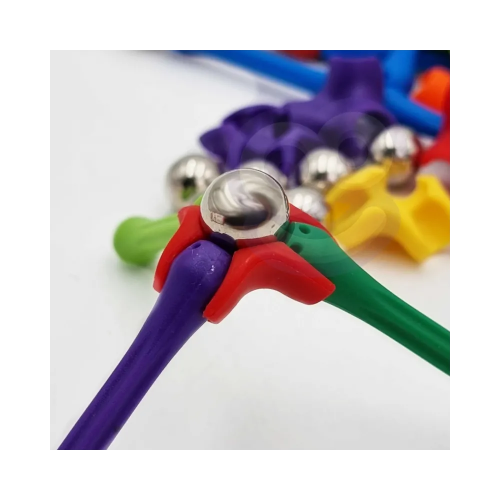 Kolorowe klocki magnetyczne - świetny prezent