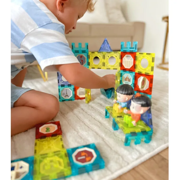 Edukacyjne klocki dla małych budowniczych