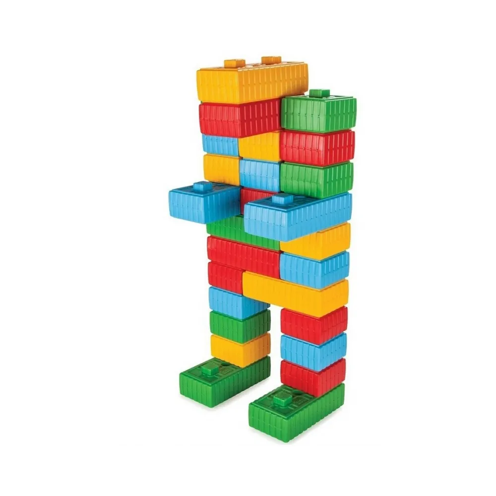 WOOPIE Klocki Konstrukcyjne XXL Zestaw z Samochodzikiem 43 el.