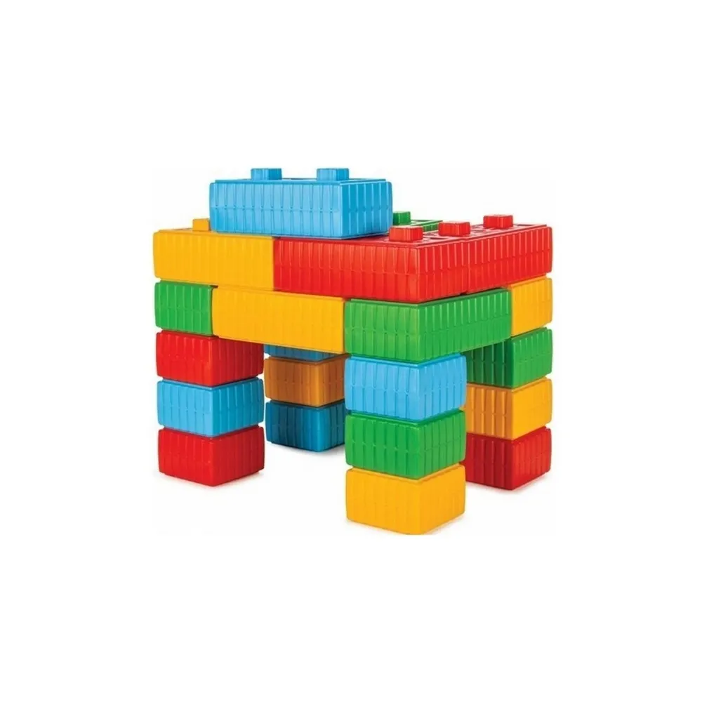 WOOPIE Klocki Konstrukcyjne XXL Zestaw z Samochodzikiem 43 el.