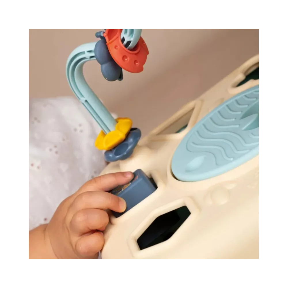 SMOBY Little Sensoryczna Kostka Aktywności dla Dzieci Sorter Labirynt 13w1