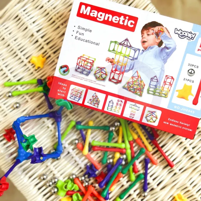 Klocki konstrukcyjne rozwijające wyobraźnię przestrzenną