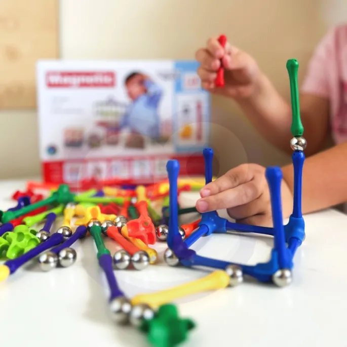 Bezpieczne klocki do nauki poprzez zabawę