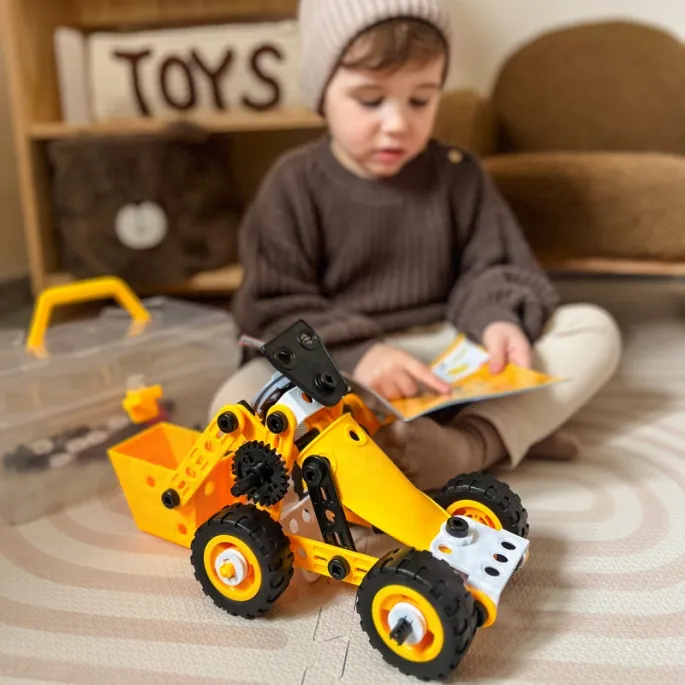 Zestaw klocków budowlanych do samodzielnego montażu