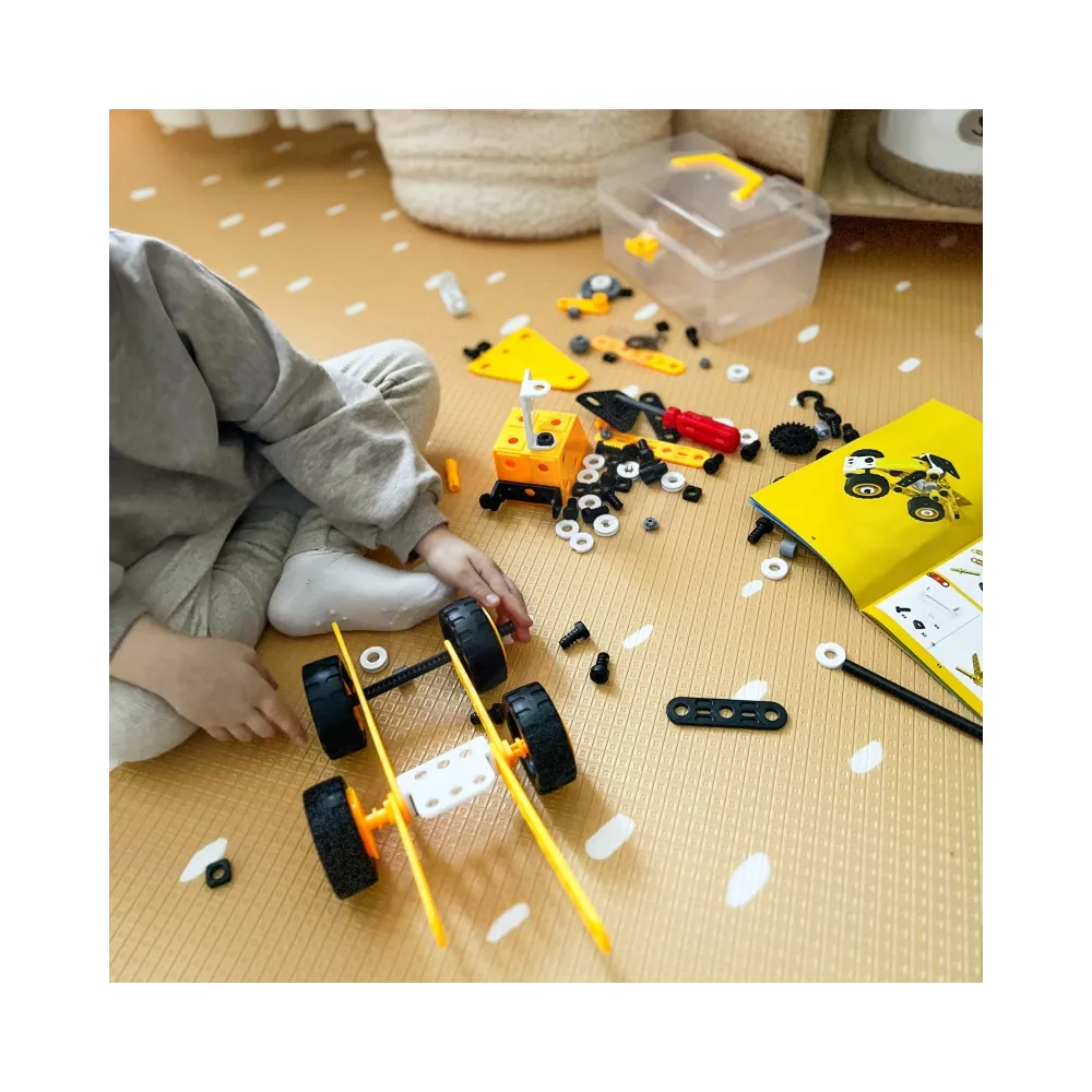 WOOPIE Pojazdy Zestaw Konstrukcyjny 8w1 Klocki STEAM