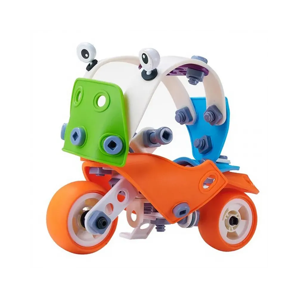 WOOPIE Zestaw Pojazdów Klocki Konstrukcyjne 5w1 STEM