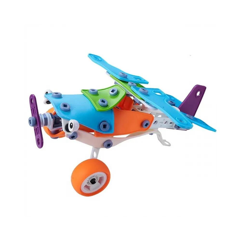 WOOPIE Zestaw Pojazdów Klocki Konstrukcyjne 5w1 STEM