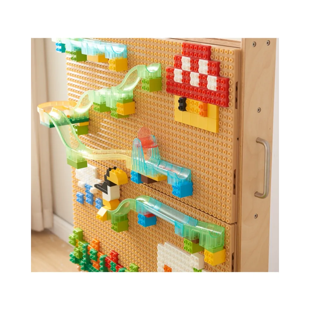 MASTERKIDZ Zestaw Klocków Konstrukcyjnych Tor Kulkowy STEM 359 el.