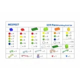 MASTERKIDZ Zestaw Klocków Konstrukcyjnych Tor Kulkowy STEM 359 el.