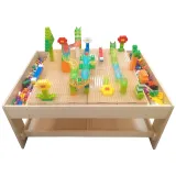 MASTERKIDZ Zestaw Klocków Konstrukcyjnych Tor Kulkowy STEM 359 el.