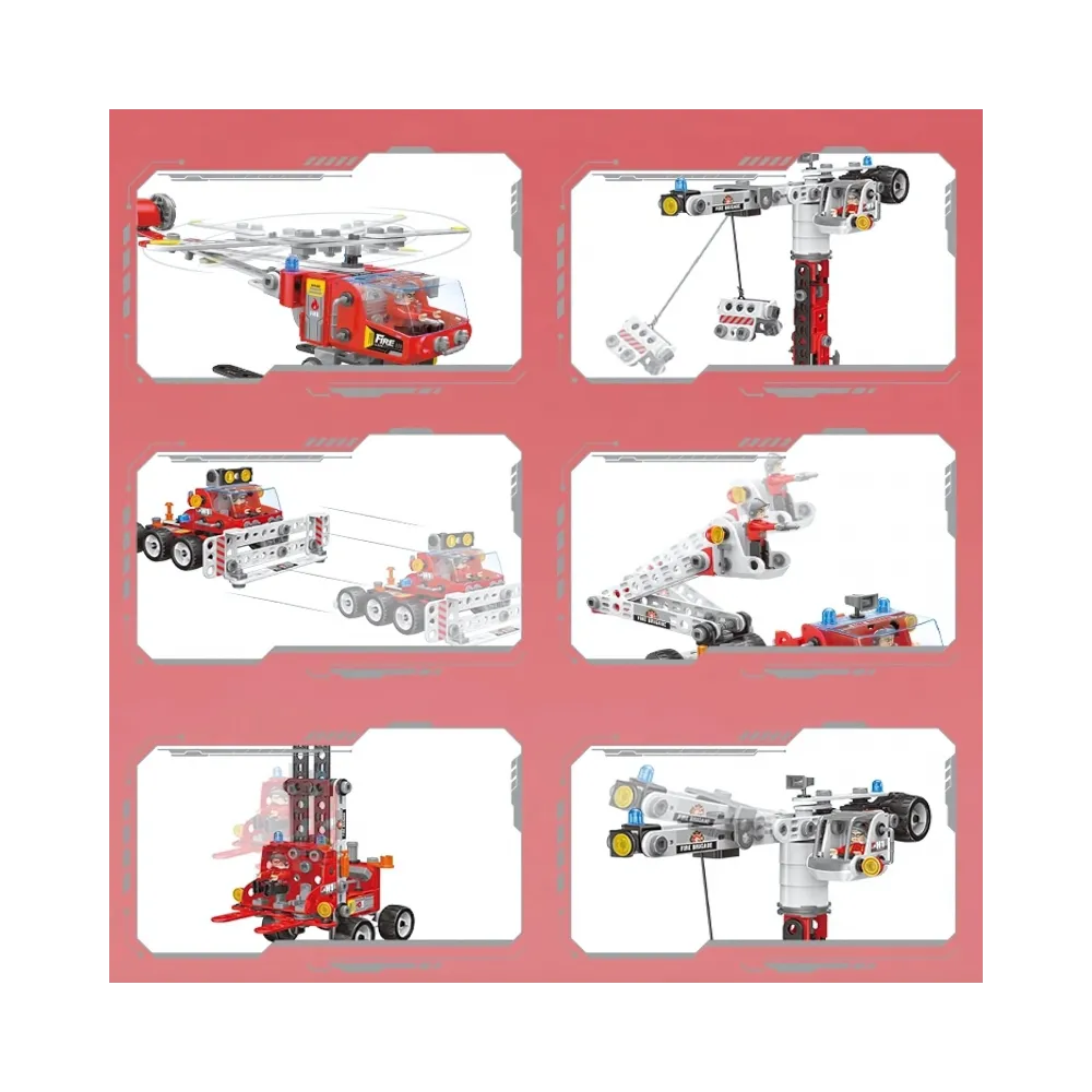 Idealny dla młodych inżynierów i kreatywnych dzieci.