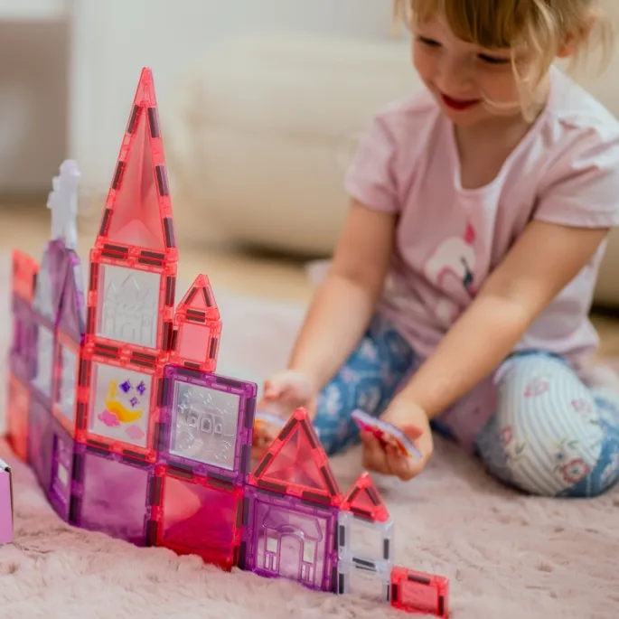 Kreatywne klocki magnetyczne rozwijające wyobraźnię dziecka