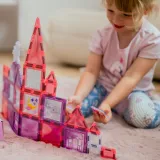 WOOPIE Klocki Magnetyczne Zestaw Zamek Księżniczki 50 el.