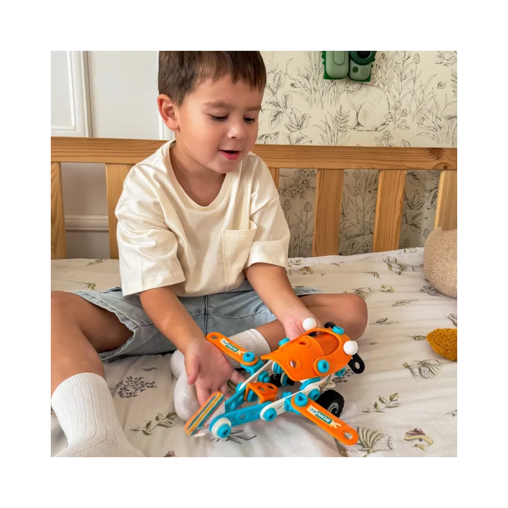 WOOPIE Samolot Zestaw Konstrukcyjny Klocki STEM