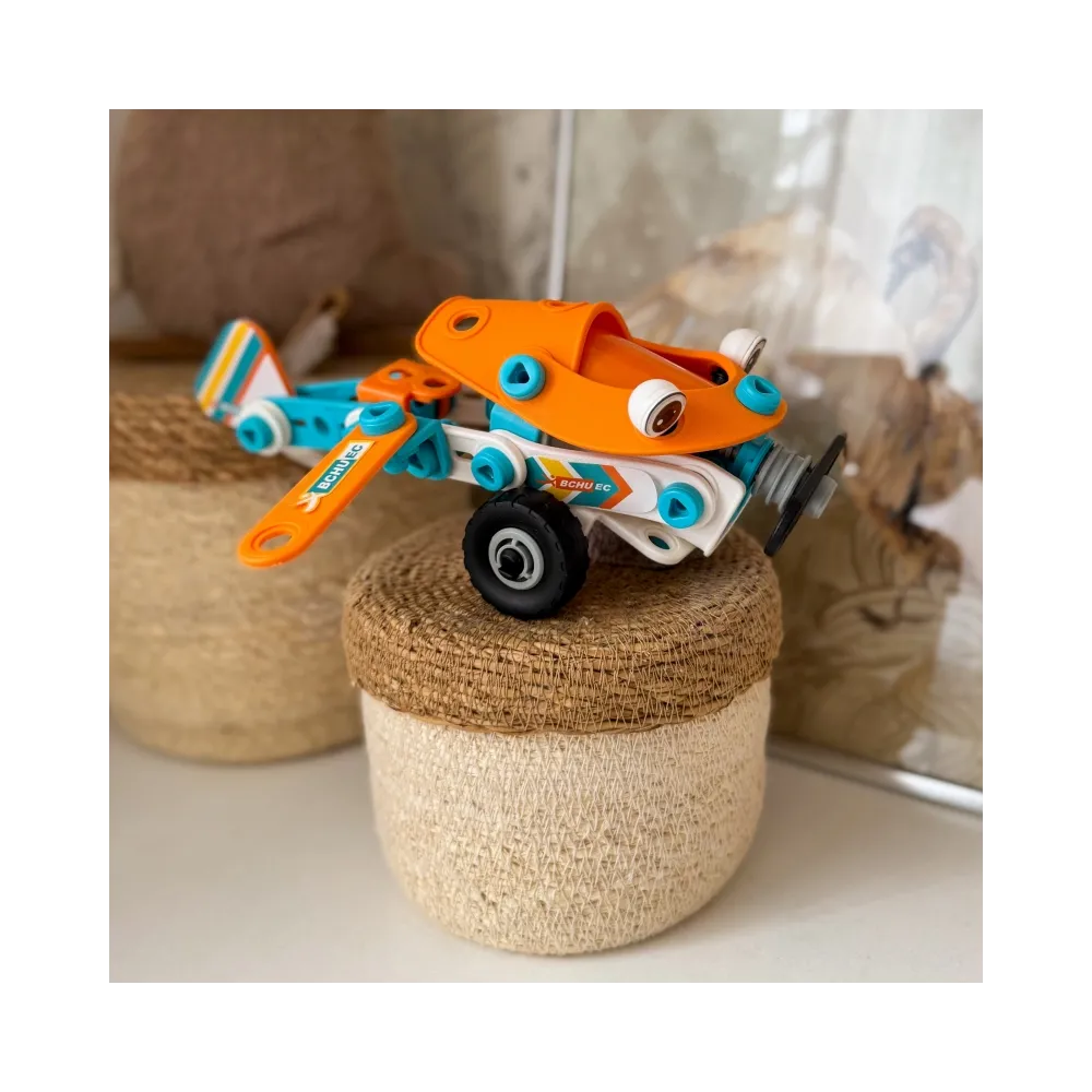 WOOPIE Samolot Zestaw Konstrukcyjny Klocki STEM