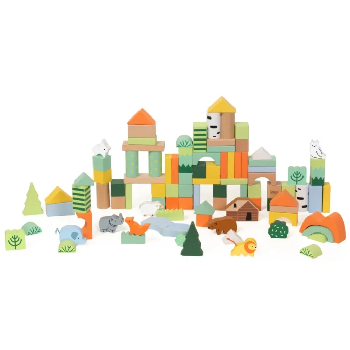 Klocki do zabawy rozwijające kreatywność i wyobraźnię