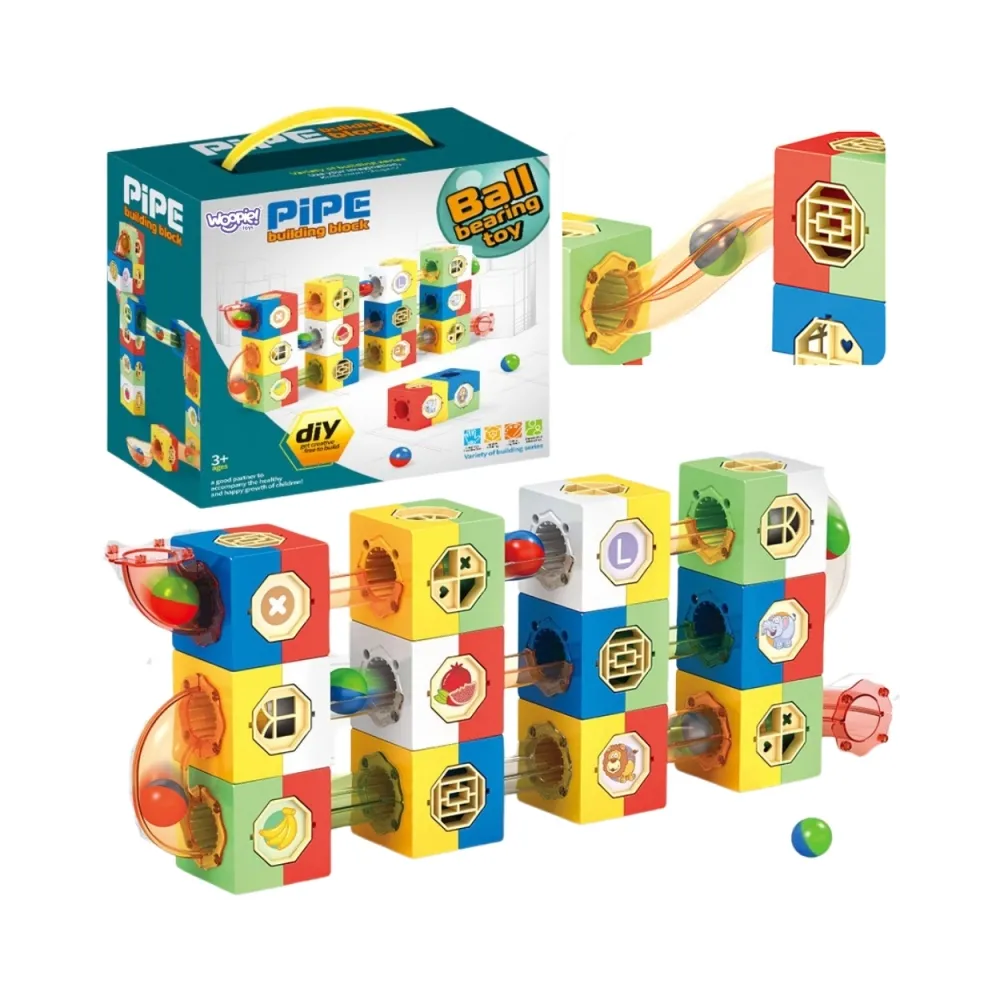 WOOPIE Tor Kulkowy Kulodrom Zestaw Konstrukcyjny Klocki 3D