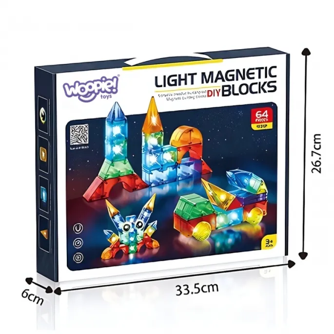 Kreatywne klocki do nauki i zabawy dla dzieci od 3 lat.