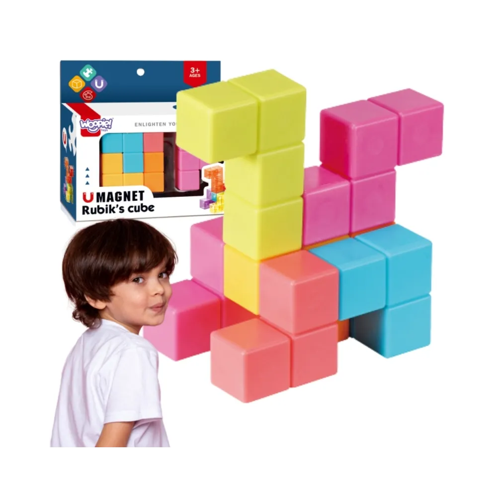 WOOPIE Układanka Kostka Magnetyczna Tetris