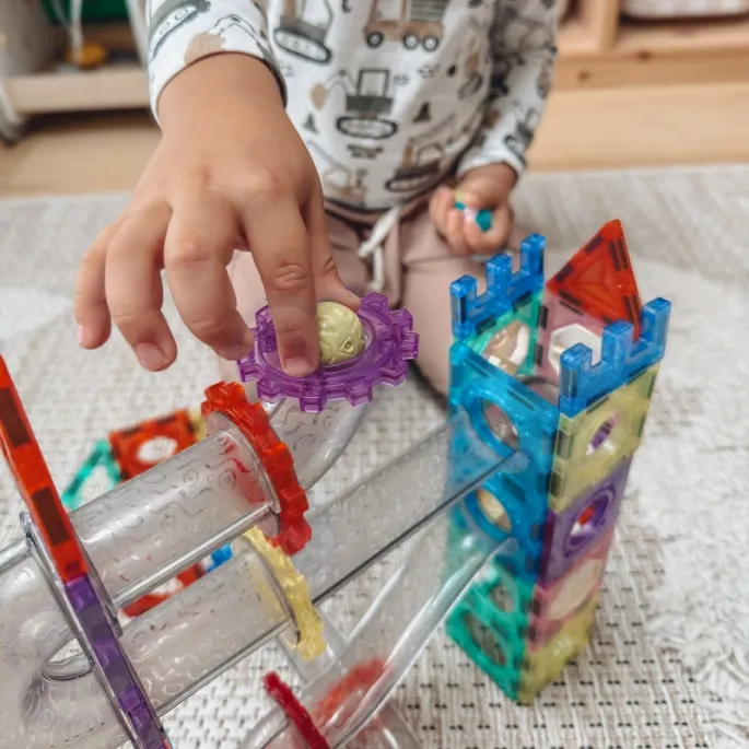 Edukacyjna zabawa z klockami Woopie