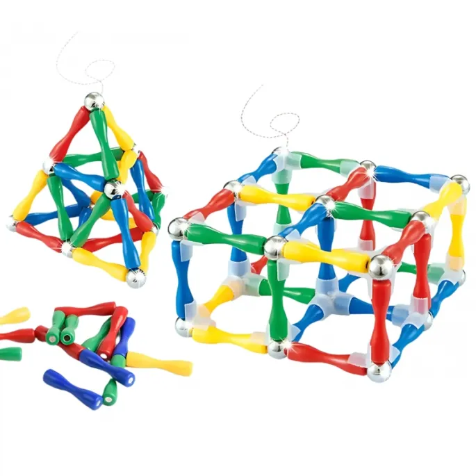 Zestaw klocków konstrukcyjnych WOOPIE - 128 elementów