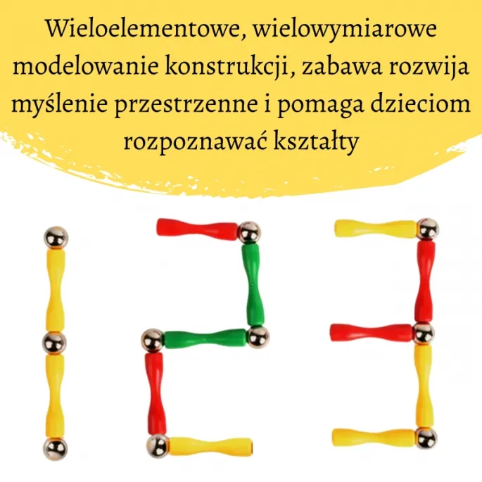 Klocki 3D WOOPIE - doskonała zabawa edukacyjna