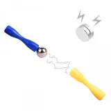 WOOPIE Klocki Magnetyczne Konstrukcyjne 3D 128 el. XXL