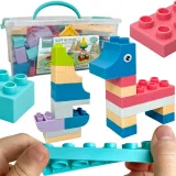 WOOPIE Klocki Soft Blocks Zestaw 99 Elementów w Pudełku